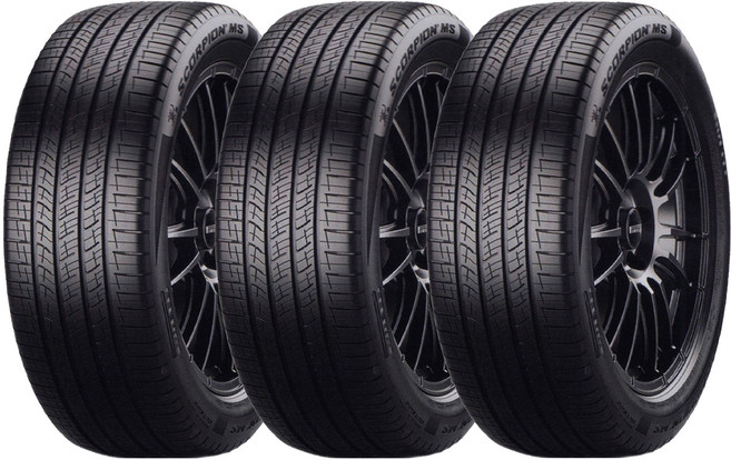 피렐리타이어 SC-MS 235 / 55R19 105V XL, 3개, 출장장착