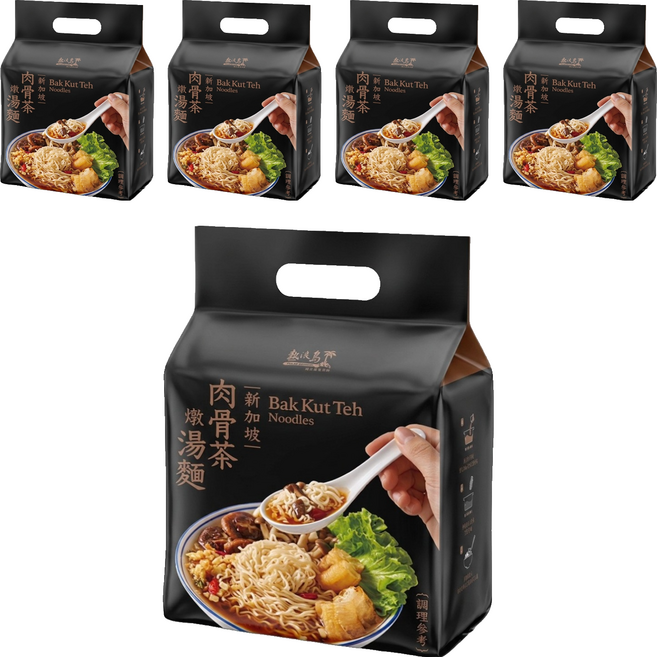 PULAU REDANG 熱浪島 新加坡肉骨茶燉湯麵 110g, 15包