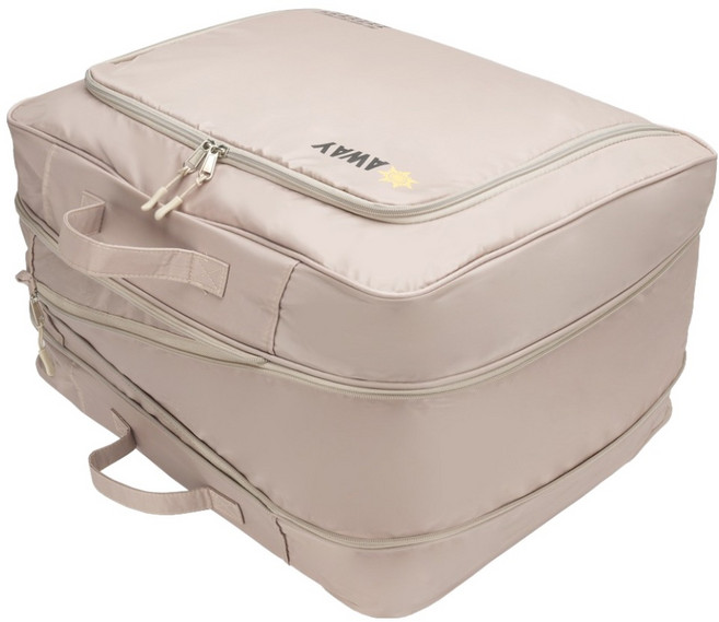 어웨이 캠핑 이불 압축 파우치, 탄, 1개