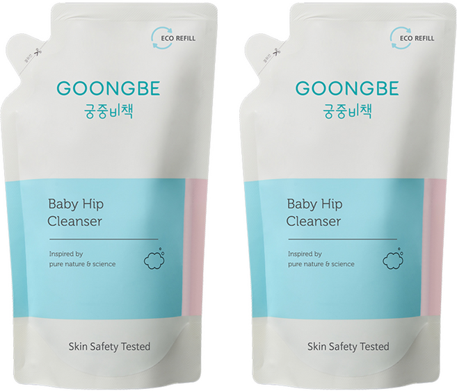 궁중비책 베이비 엉덩이 클렌저 리필, 250ml, 2개