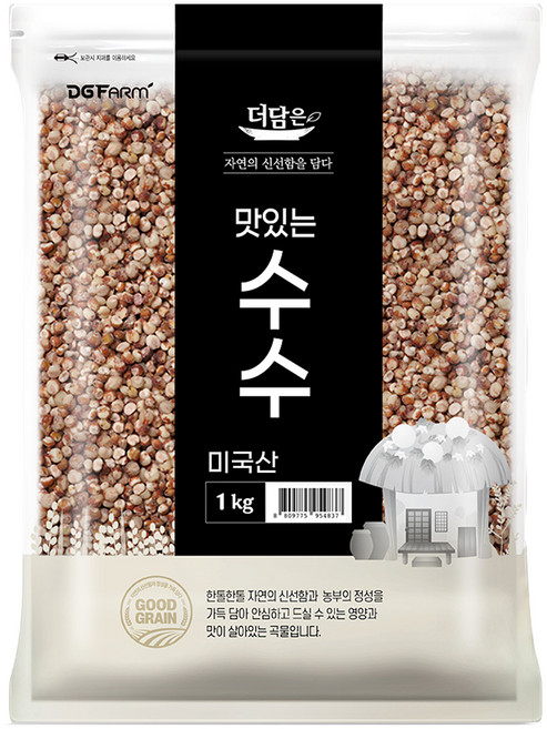 더담은 맛있는 수수, 1kg, 1개