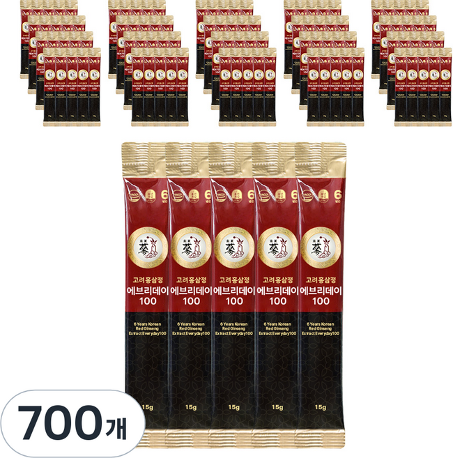 풍년보감 6년근 고려홍삼정 에브리데이100, 15g, 700개