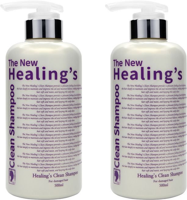 모에타 더 뉴 힐링스 클린 약산성 샴푸 자몽향, 2개, 500ml