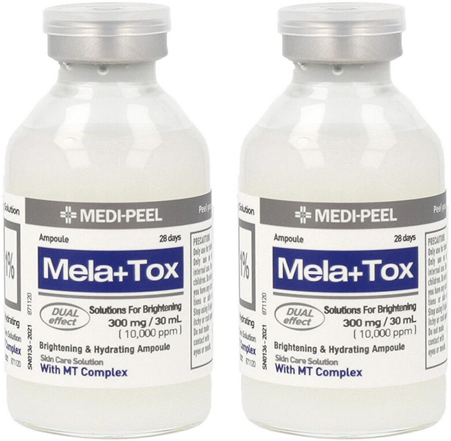 MEDIPEEL 美蒂菲 MELA TOX 亮白安瓶, 35ml, 2盒