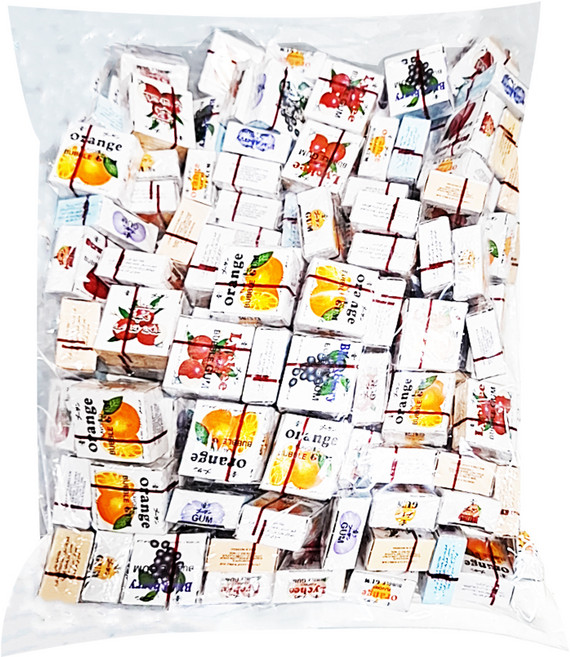 PUSAN 雜錦彈珠口香糖 150個, 594g, 1袋