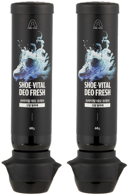 슈바이탈 신발 탈취제 스프레이, 2개, 68g