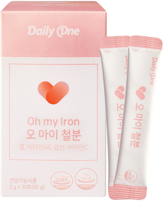데일리원 오 마이 철분, 60g, 1개