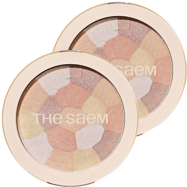 더샘 샘물 루미너스 멀티 하이라이터 8g, 골드베이지, 2개