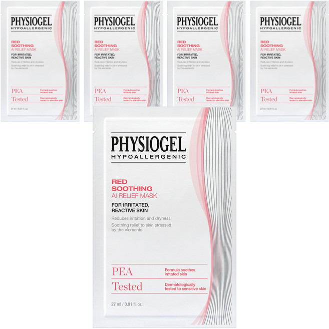 피지오겔 레드수딩 AI 릴리프 마스크, 1개입, 5개