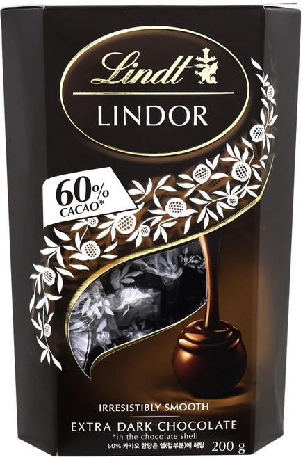 린트 린도볼 다크 초콜렛, 200g, 1개 - 쿠팡