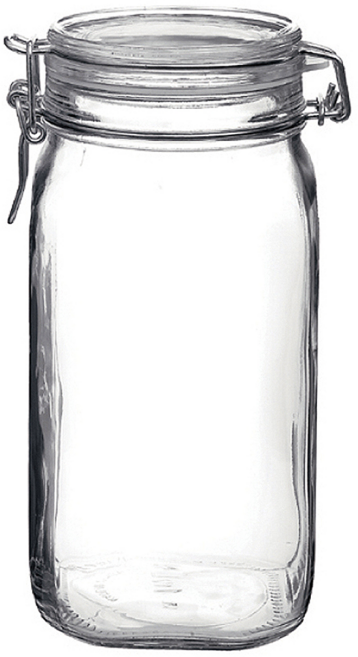 Bormioli Rocco 密封罐 玻璃材質 高220mm 義大利產, 1.62L, 1個