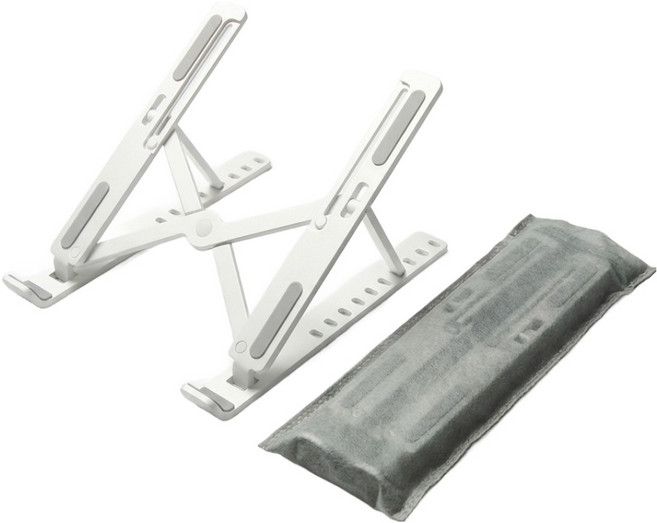 HOHO 휴대용 노트북 거치대, 화이트