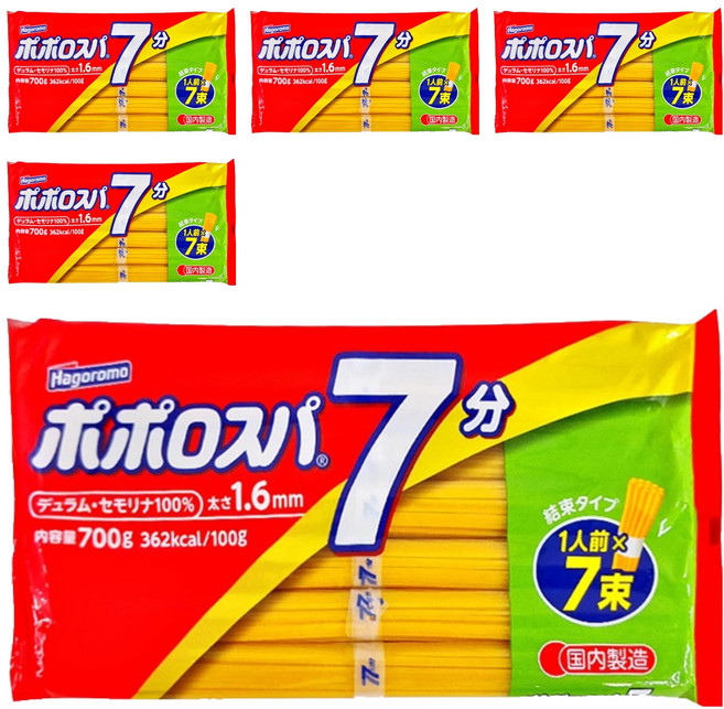 日本 Hagoromo 義大利麵 7入, 700g, 5包