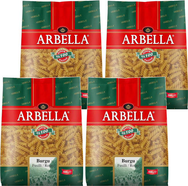 ARBELLA 阿貝拉 螺絲麵, 500g, 4包