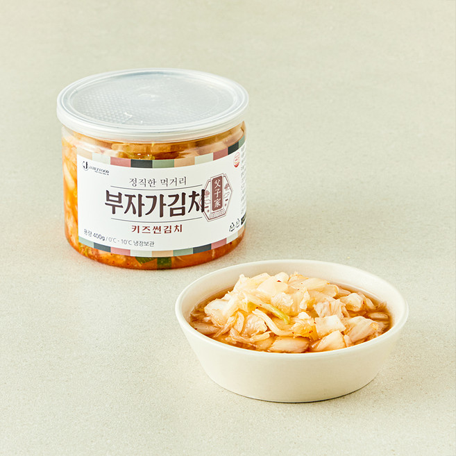 부자가김치 키즈 썬김치, 400g, 1개