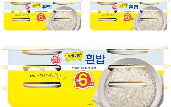 OTOKI 不倒翁 即食白飯, 210g, 18個