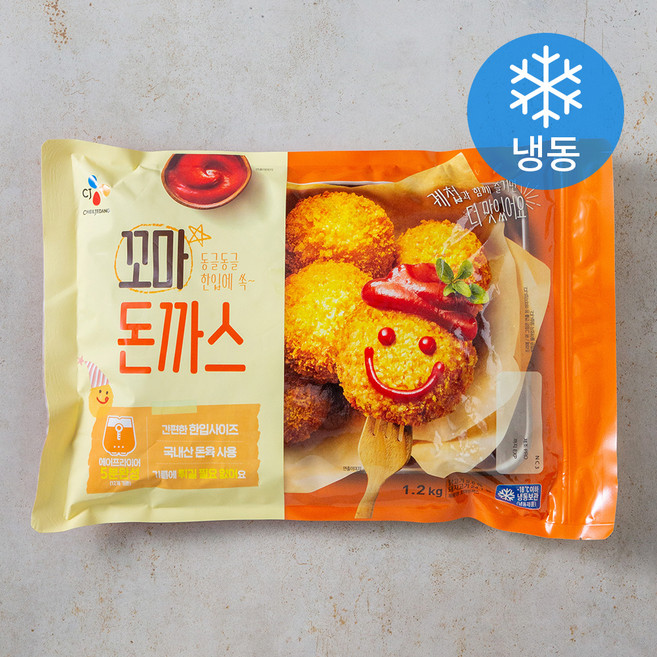 꼬마돈카츠 (냉동), 1.2kg, 1개