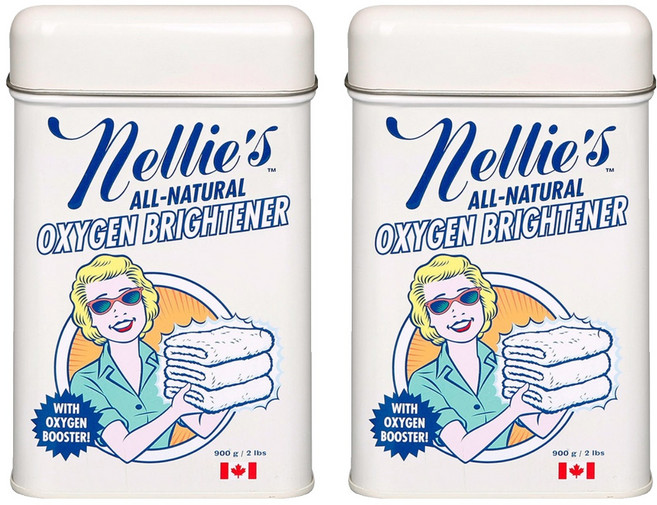 넬리 소다 산소표백 유아세제, 2개, 900g