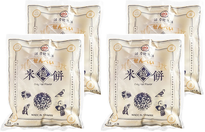 SWEET RICE 好田米 活力糙米餅 10包, 100g, 4袋