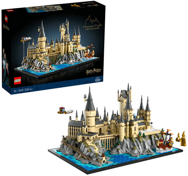 LEGO 樂高 76419 哈利波特系列 霍格華茲城堡與土地 HogwartsTM Castle and Grounds, 霍格華茲城堡與土地 Hogwa sTM Cas le a d G ou ds, 1盒