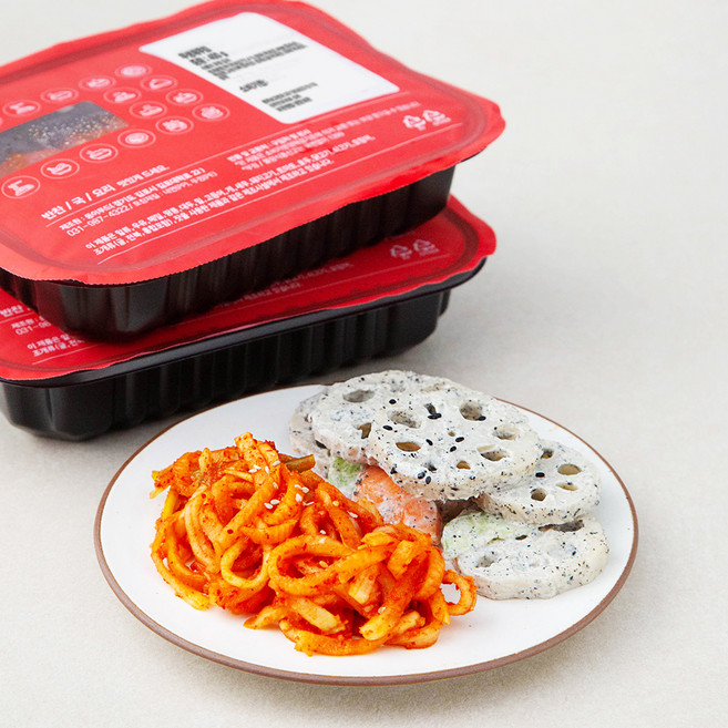 무생채무침 400g + 연근깨소스무침 350g, 750g, 1세트