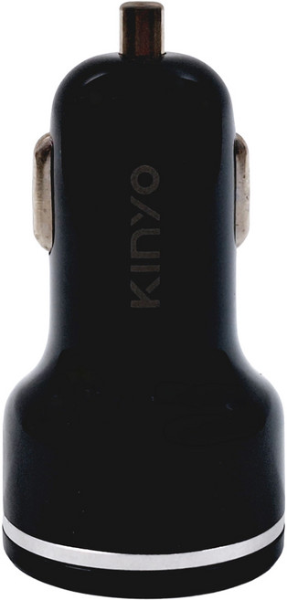 Kinyo PD + QC3.0 車用快速充電座 45W, CU-8080, 黑色