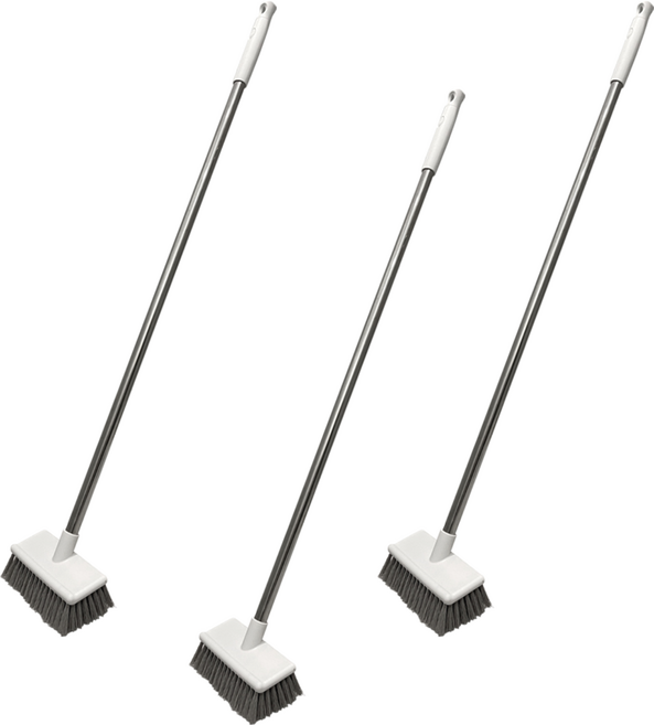 핌 커브 롱 하드 밀대솔, 혼합색상, 3개