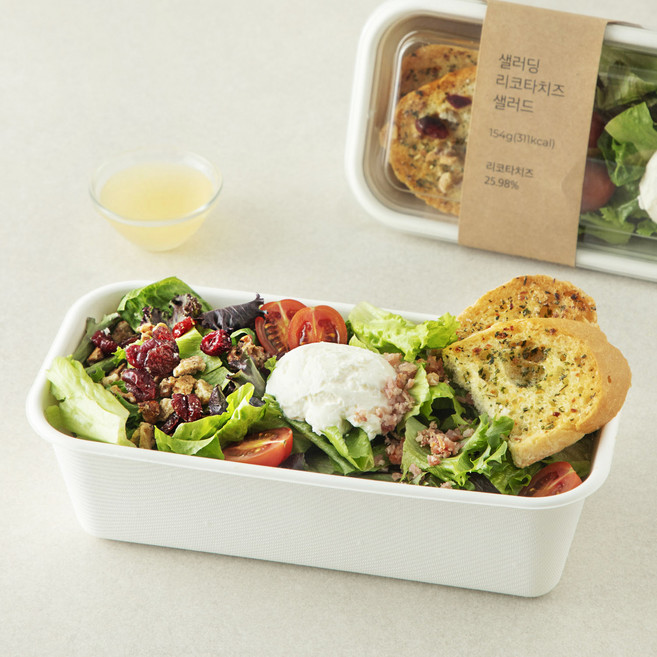 샐러딩 리코타 치즈 샐러드, 154g, 1개