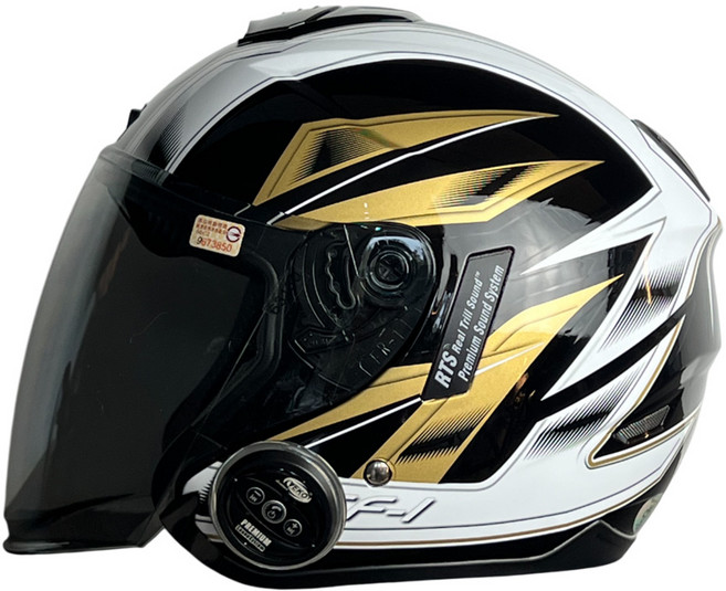 VEKO 第八代 單藍芽功能 內建藍芽通訊安全帽 RVX-A1, 1個