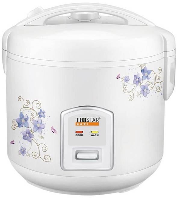 TRISTAR 三星牌 3人份電子鍋 220 x 220 x 235mm 1L, TS-RC0358, 白色