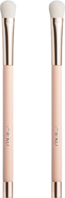 MEKO 磁力粉嫩專業眼影刷(中) Z-006 台灣設計款磁鐵刷具, 2支