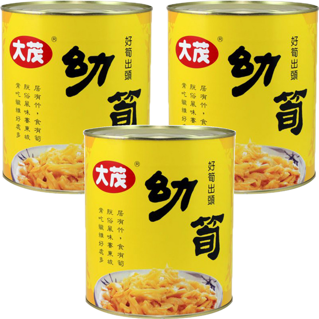 大茂 幼筍, 2.8kg, 3罐