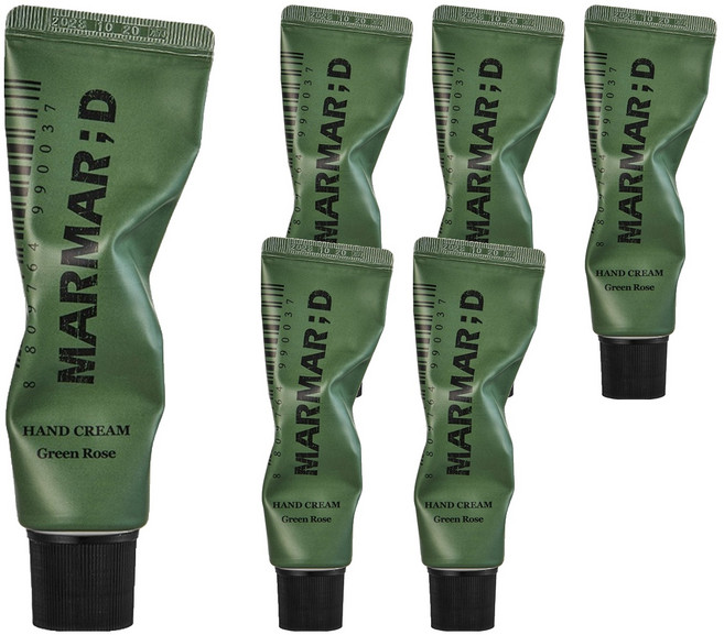 마르마르디 핸드크림 그린로즈, 50ml, 6개