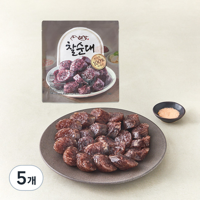 려강 찰순대, 400g, 5개