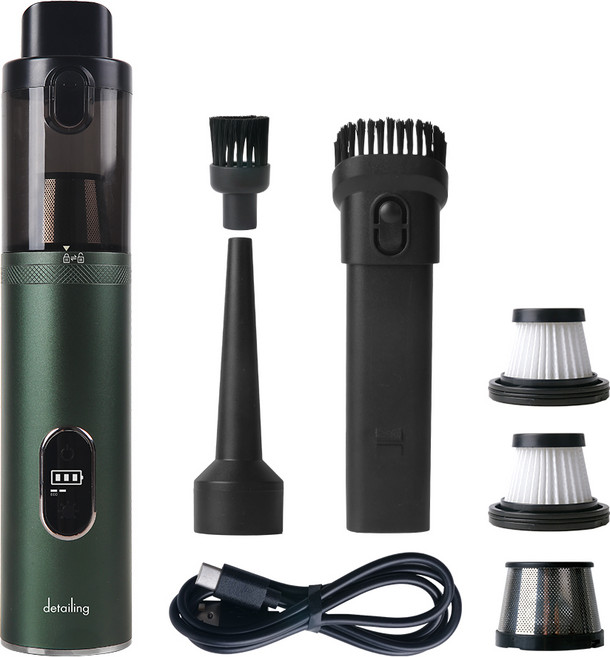 디테일링 BLDC 차량용 핸디형 무선 청소기 플러스, WS-V21, 워터멜론