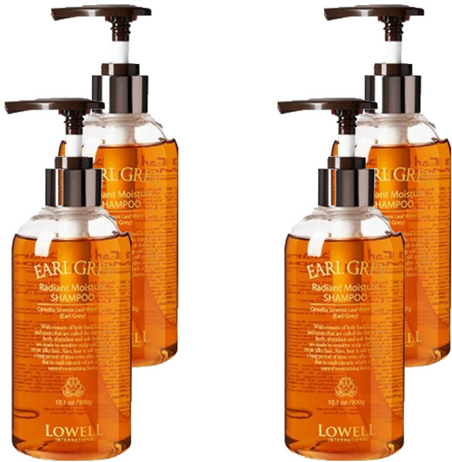 도노 래디언트 모이스처 샴푸 시트러스향, 300g, 4개