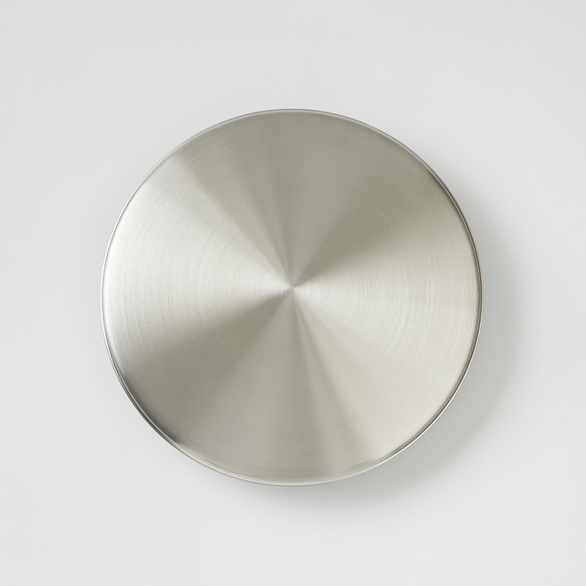 JAJU 배수구망을 가려주는 스텐커버 18.8cm, 1개