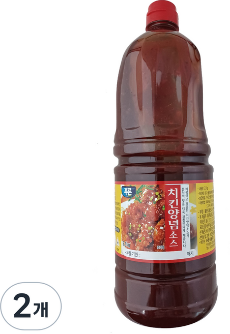 푸른식품 치킨 양념소스, 2.1kg, 2개