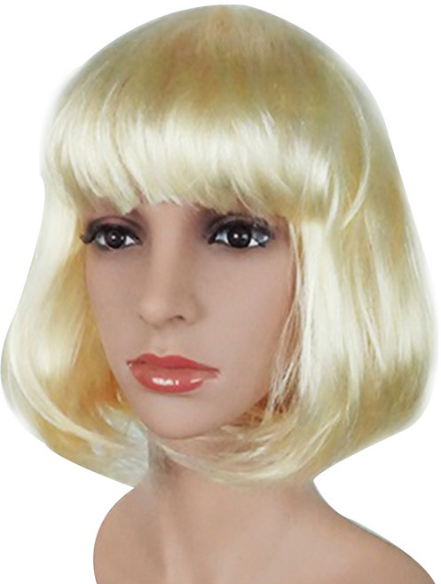 파티 코스프레 단발머리 가발, 03골드, 1개