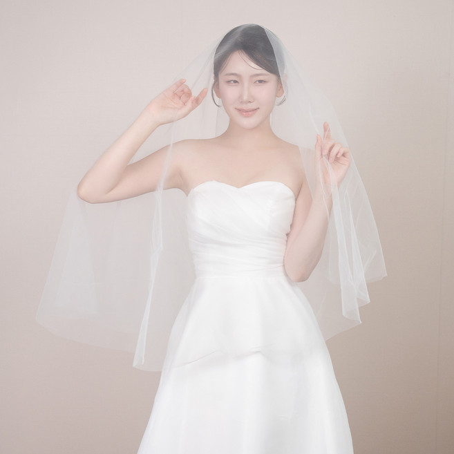 릴리드레스 스텔라 미드 베일 면사포 1.5m LAV24