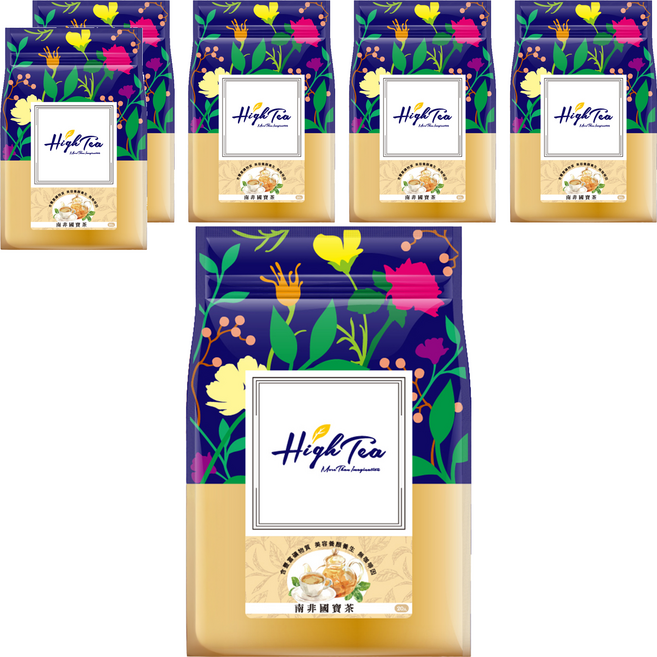 High Tea 伂橙 家庭分享包 南非國寶茶, 7g, 20包, 6袋