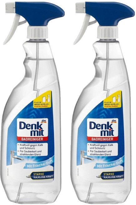 dm Denk mit 浴室水垢清潔劑, 1L, 2瓶