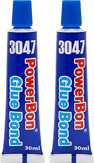 PowerBon 錫宏興業 萬能透明強力膠 環保型 30ml, 2條