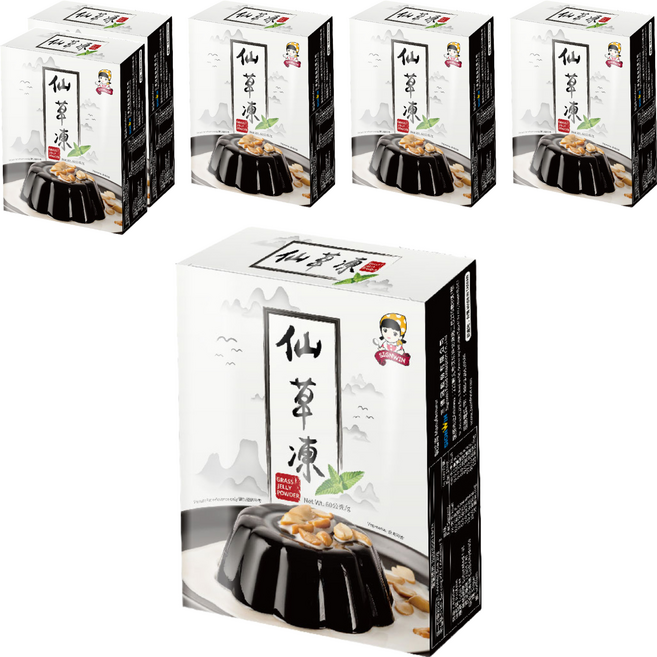 SIGNWIN 三得冠 仙草凍粉, 60g, 6盒