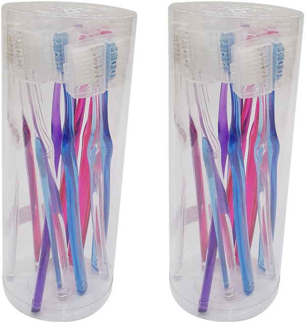 미소덴탈 파이올슬림모 치과칫솔 랜덤발송, 2개, 12개입