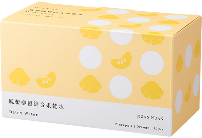 暖暖純手作 鳳梨柳橙綜合果乾水 10包, 150g, 1盒