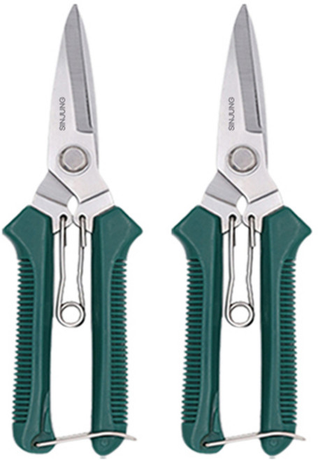 신중상점 다목적 가위 그린, 2개