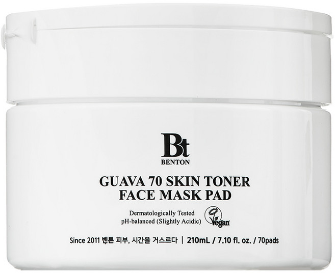 벤튼 구아바 스킨 토너 패드 팩 210ml, 70매입, 1개