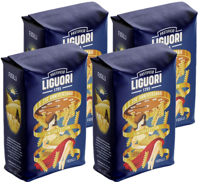 LIGUORI 義國莉 螺旋義大利麵, 500克, 4個