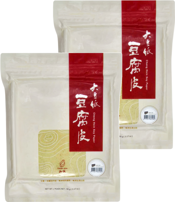 CHENG HSIN 承新 大豆紙豆腐皮, 90g, 2包